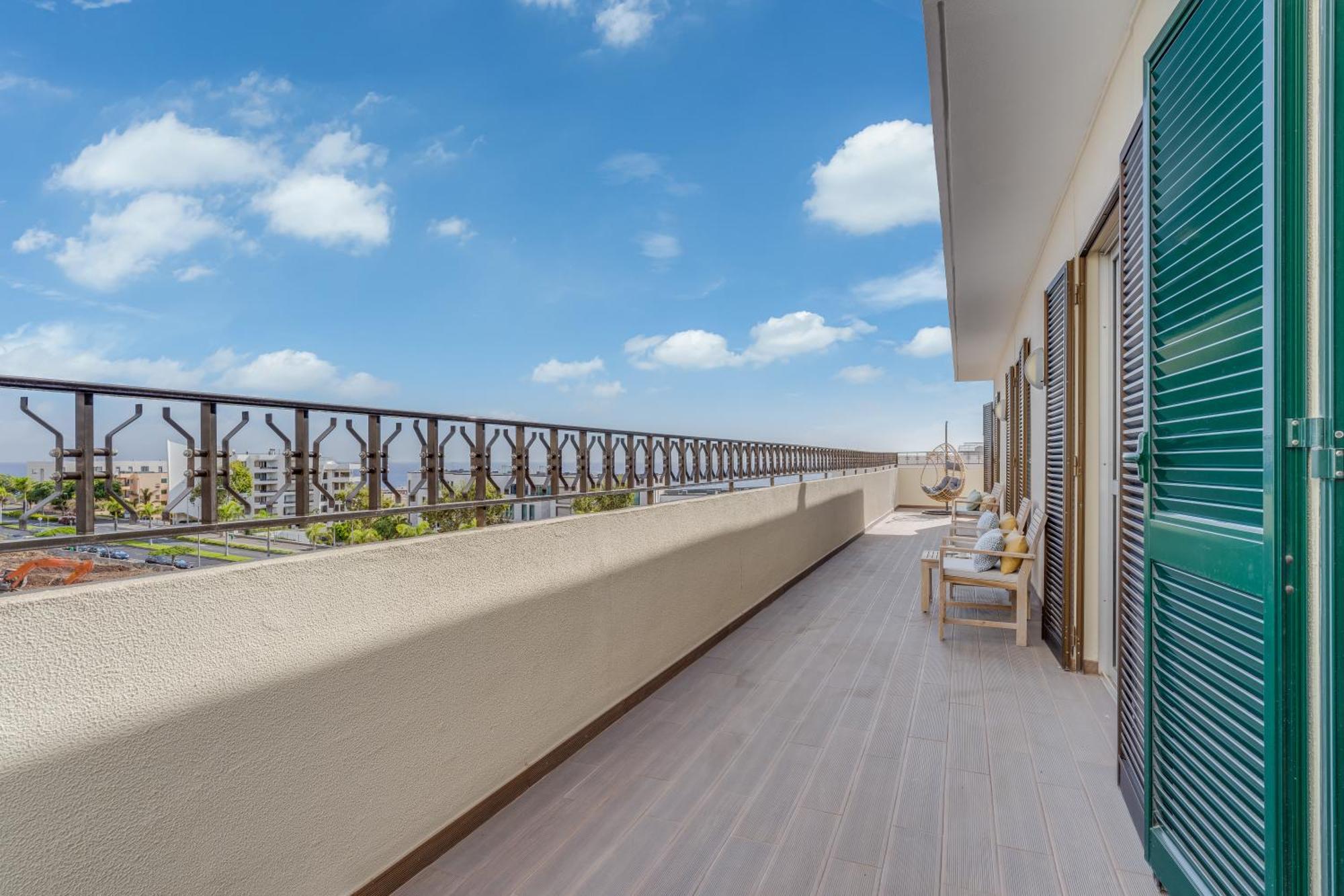 Апартаменти Portola Penthouse Фуншал Екстер'єр фото